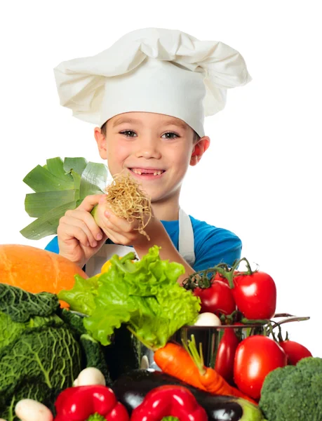 Chico cocinero — Foto de Stock