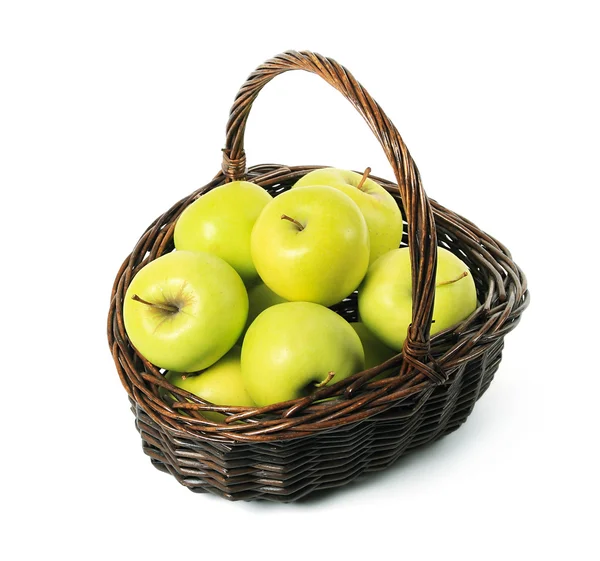 사과가 담긴 바구니 — 스톡 사진