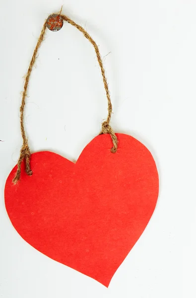 Cardboard heart — Stock Photo, Image