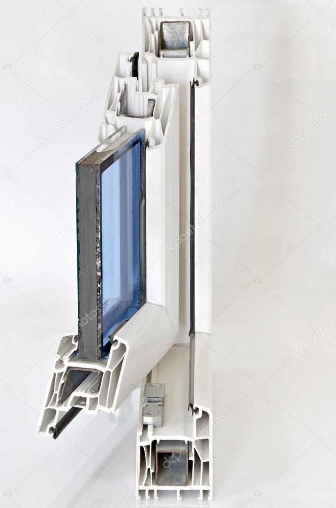 PVC window profile