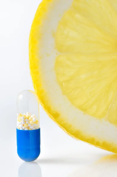 C-vitamin piller — Stockfoto