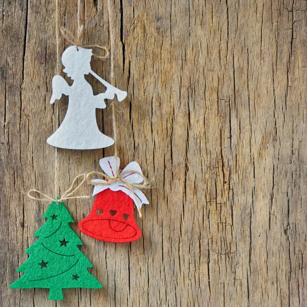 Rustic christmas decoration — Stock Photo, Image