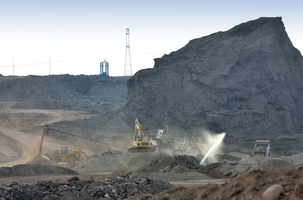 Dump of the coal mine — Stock Photo, Image