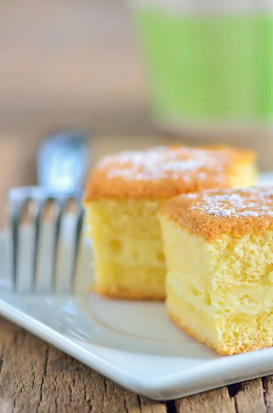 Bolo de queijo — Fotografia de Stock