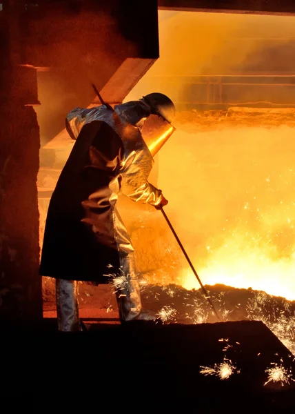 Trabajador siderúrgico —  Fotos de Stock