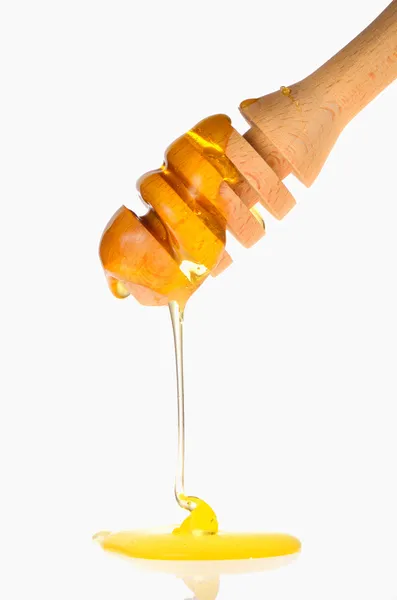 Gocciolamento di miele — Foto Stock