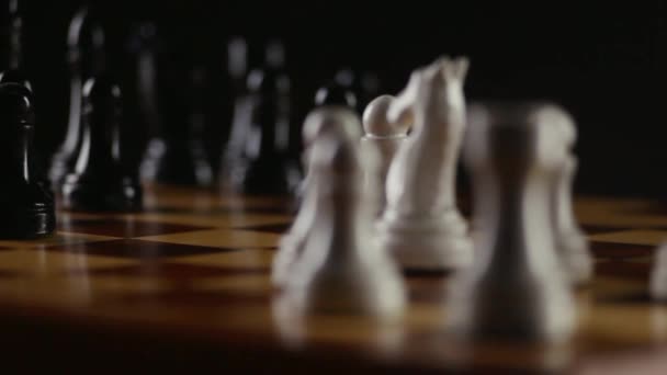 Пішаки Шахової Ради Закривають Відео Повною — стокове відео