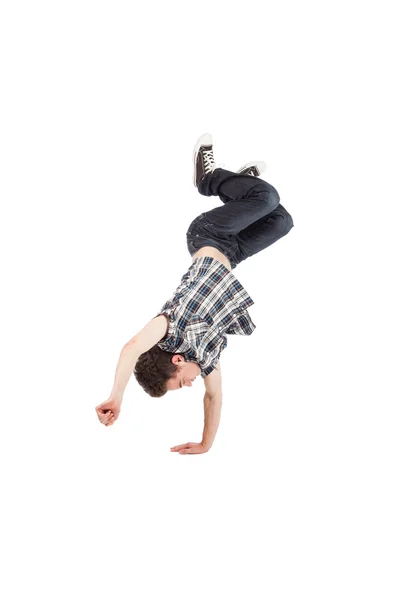Danseres - bevriezing in de lucht — Stockfoto