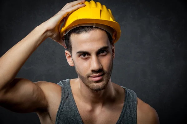 Retrato de constructor — Foto de Stock