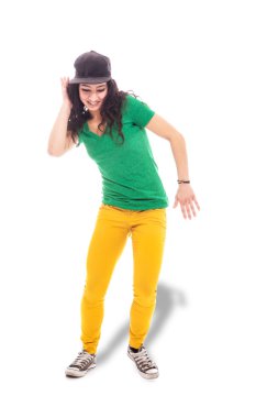 izole kadın hip hop dans-