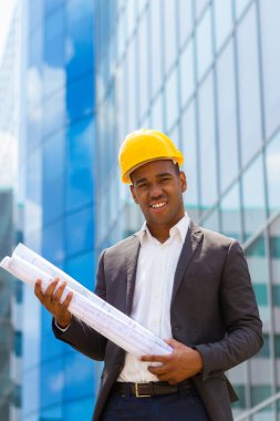 Afro Amerikan inşaat mühendisi