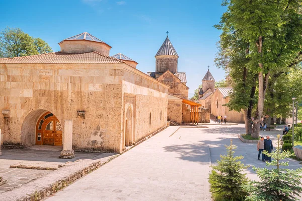 Mayo 2021 Dilijan Armenia Monasterio Haghartsin Restaurado Ejemplo Clásico Arquitectura — Foto de Stock