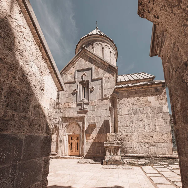Edificio Iglesia Complejo Restaurado Del Monasterio Haghartsin Fundado Siglo Ejemplo — Foto de Stock