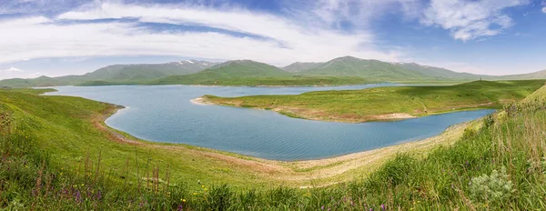 Idylická Krajina Loukou Slavnou Španělskou Přehradou Druhá Největší Arménii — Stock fotografie