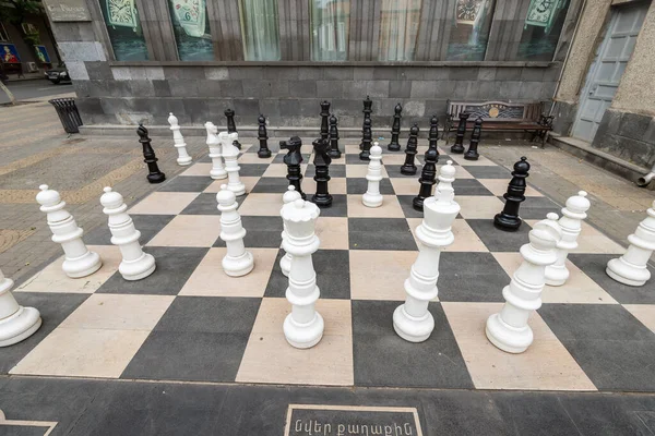 Juego gigante de ajedrez piezas de madera vintage ~ piezas grandes