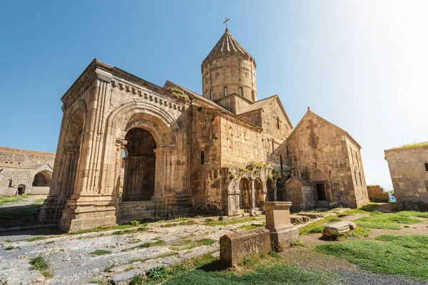 Majestuoso Monasterio Tatev Armenia Lugar Famoso Para Culto Los Viajes — Foto de Stock