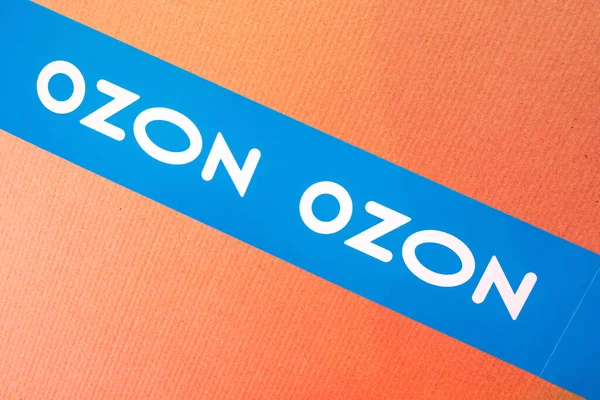 19 Ekim 2021, Moskova, Rusya: Ozon bayiliği Rusya 'nın en popüler perakende satış ve dağıtım şirketlerinden biridir