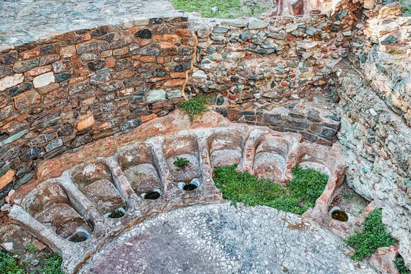 Banhos Esgotos Romanos Invenção Antiga — Fotografia de Stock