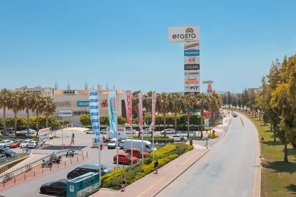 Mai 2022 Antalya Türkei Straße Beliebten Einkaufszentrum Erasta Stadtteil Kepez — Stockfoto