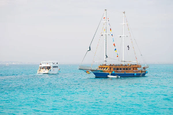 January 2022 Hurghada Egypt Cruise Pirate Ship Resort Town Africa — Stockfoto