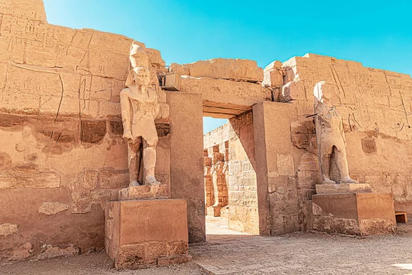 Temple Ramses Karnak Luxor Archaeological Tourist Attractions Egypt — 스톡 사진