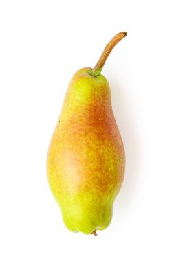 Fresh Pear fruit isolated on a white background. Healthy and juicy dessert