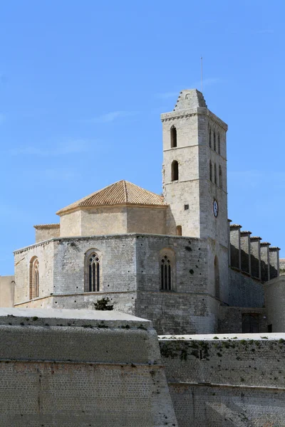 Catedral de santa María i ibiza — Stockfoto