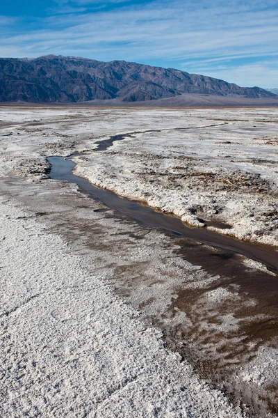 Tuz daireler creek — Stok fotoğraf