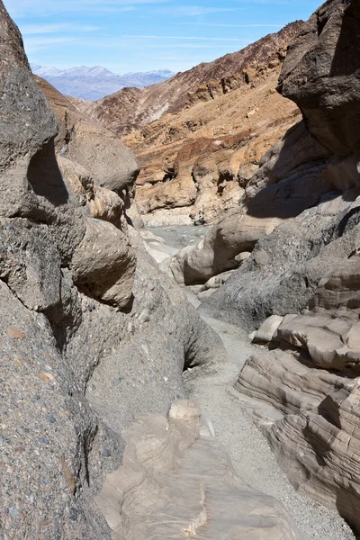 Мозаичный каньон Узкий — стоковое фото