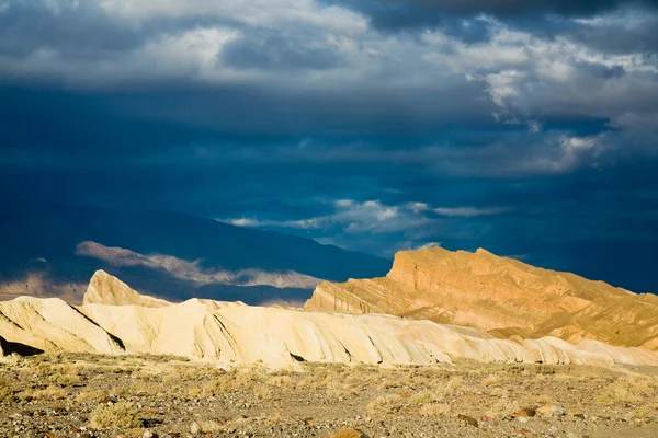 Vista do deserto de Zabriskie Point — Fotografia de Stock