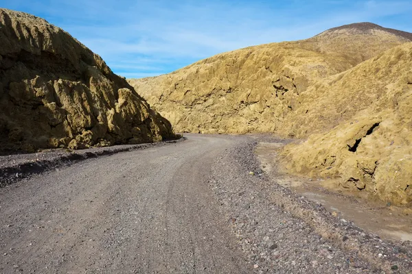 Strada attraverso il canyon della senape — Foto Stock