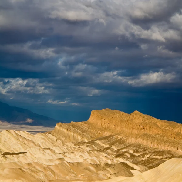 Zabriskie Point napkelte a Death Valley — Stock Fotó