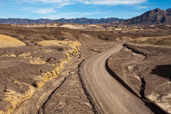 Onverharde weg in mosterd canyon — Stockfoto