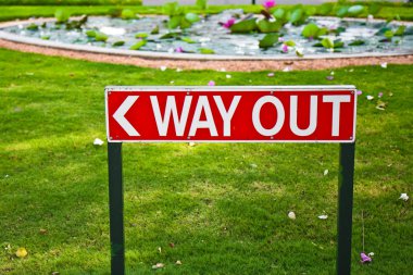 Hindistan'da işareti çıkış yolu