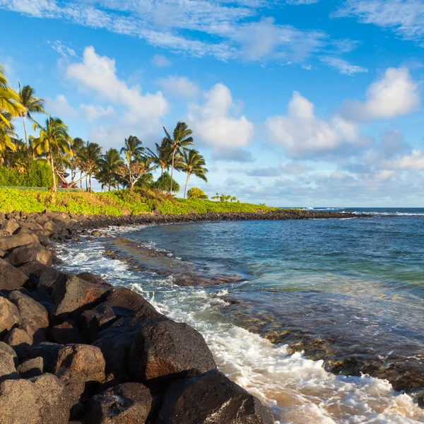 Praia de Kauai bonita — Fotografia de Stock