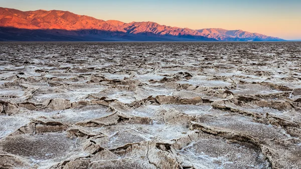 Salt Pans at Sunrise — Stock Photo, Image