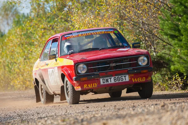 Ford mk2 ralli arabası — Stok fotoğraf