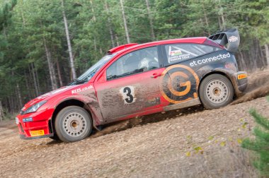 Ford focus ralli arabası