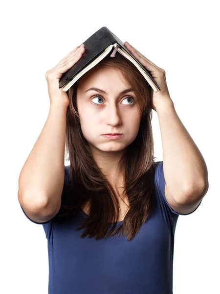 I���m tired of studying! Stock Picture