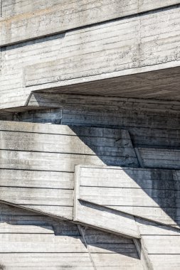 soyut geometrik beton