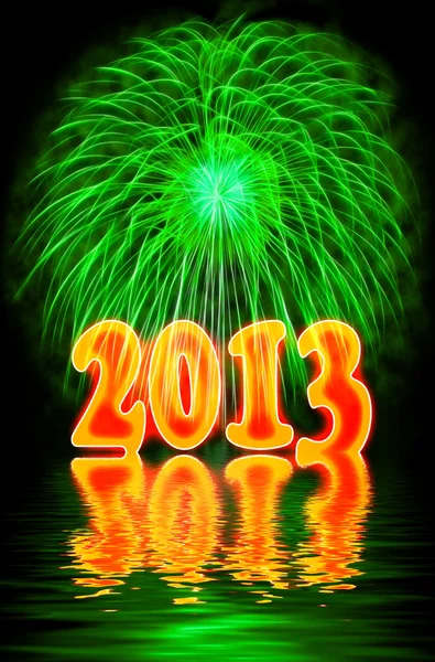 2013 new year — Stock Photo, Image