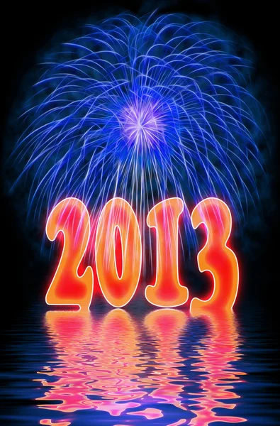 Nowy rok 2013 — Zdjęcie stockowe