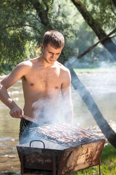 Sommaren barbeque — Stockfoto