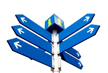boş yönlü yol işaretleri