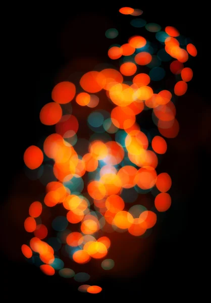 Bokeh arka Noel ışık — Stok fotoğraf