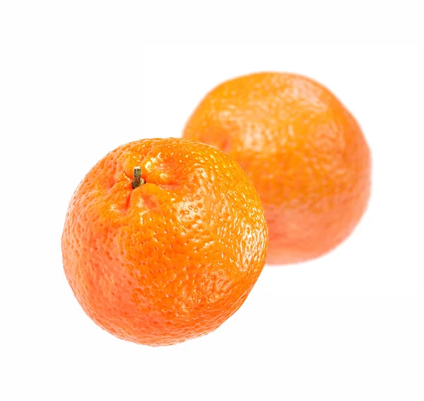 Two tangerine — Stock Photo, Image