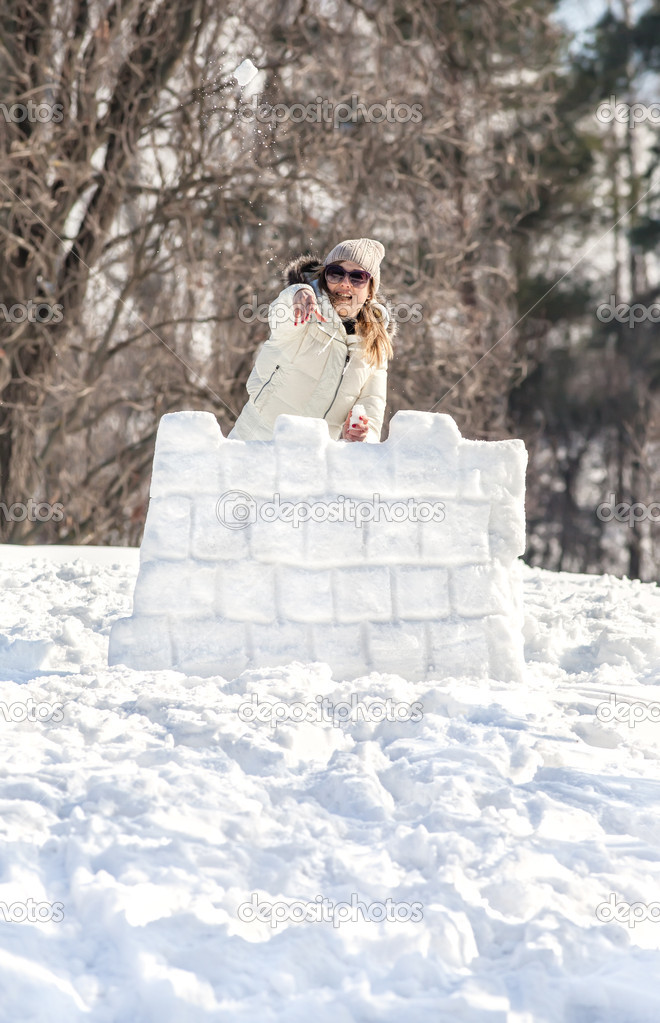 Defense of a snow fort