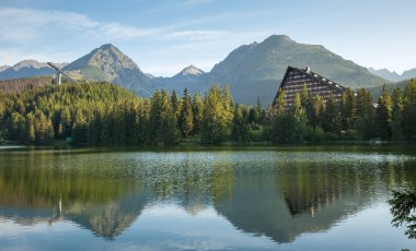 yüksek tatra Mountain lake