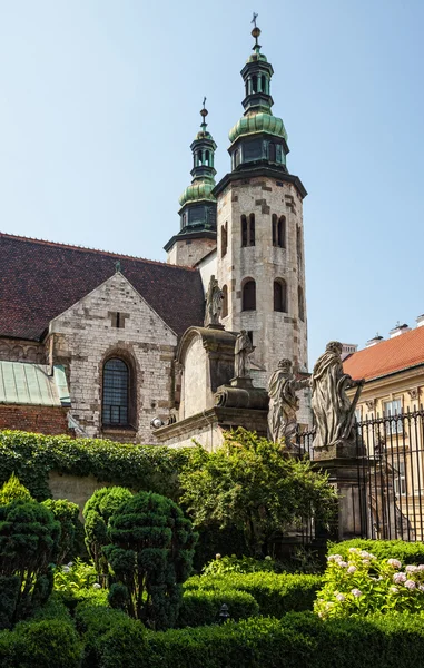 Romaanse kerk in Krakau — Stockfoto