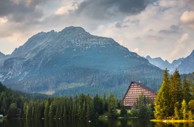 yüksek tatra Mountain lake